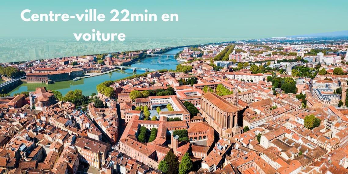 Apartmán Le Pastel - Metro/ Centres De Formation-Fac-Thales Toulouse Exteriér fotografie