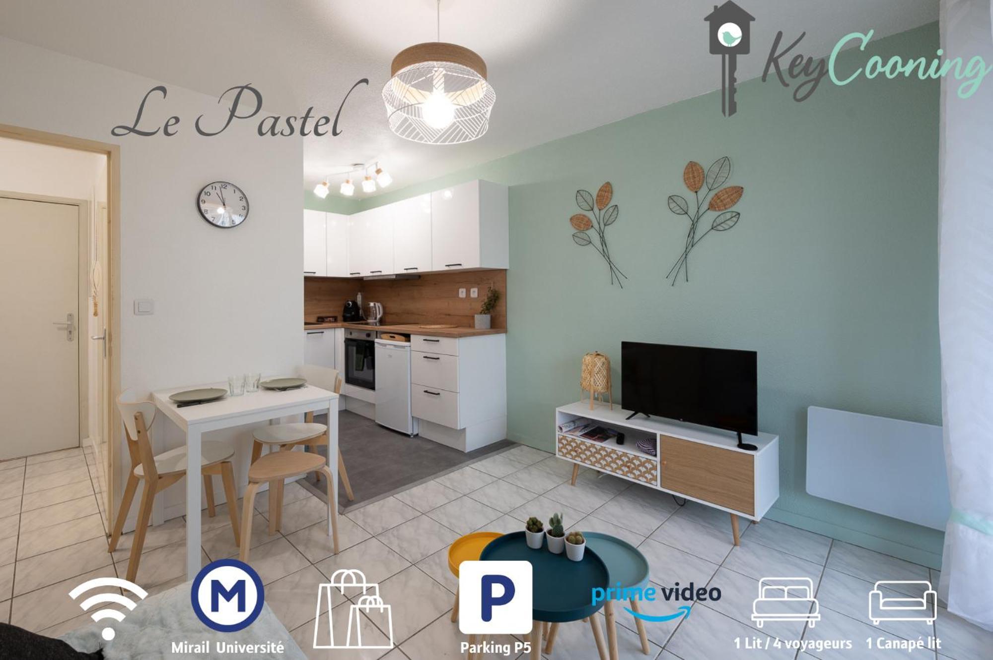 Apartmán Le Pastel - Metro/ Centres De Formation-Fac-Thales Toulouse Exteriér fotografie